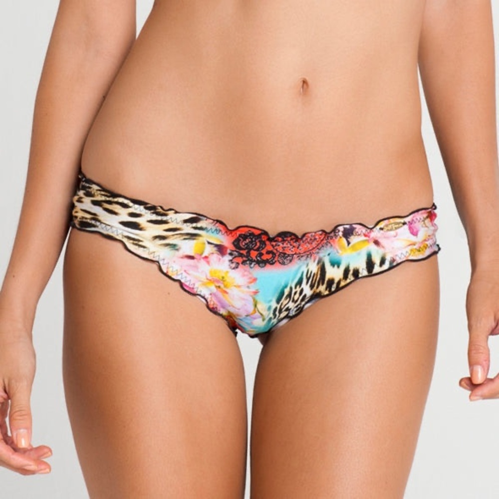 Luli Fama - LA ISLA BONITA - FULL RUCHED BACK BOTTOM - multi color